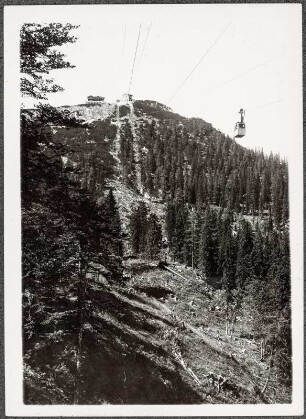 Österreich. Seilbahn zum Feuerkogel