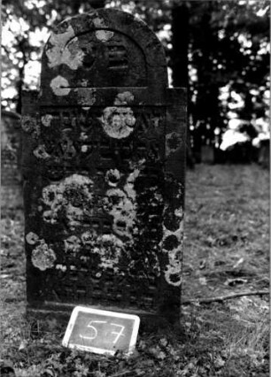 Grabstein 57 [Nir S. 57 Nr. 6.13]