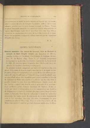 Livres nouveaux