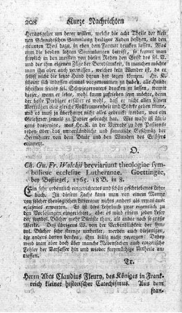 Kleiner historischer Catechismus. 2.verb.Aufl.