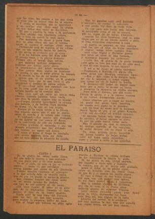 El paraíso