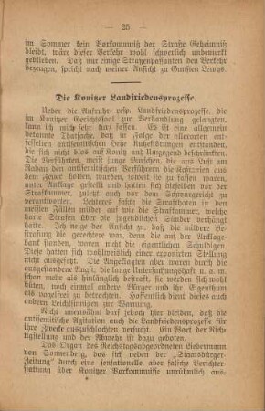 Die Konitzer Landfriedensprozesse