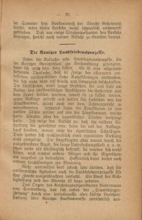Die Konitzer Landfriedensprozesse