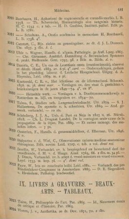 IX. Livres à gravures. - Beaux-arts. - Tableaux
