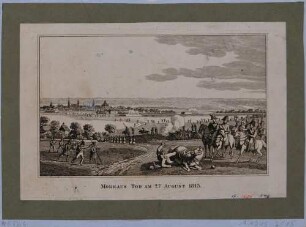 Die Schlacht von Dresden 1813 (Schlacht Teil der Befreiungskriege unter Napoleon)