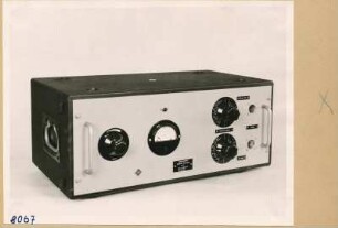 Charakterograph - Einschub TYP LU 18280 (1) - Seitenansicht; Foto 1953