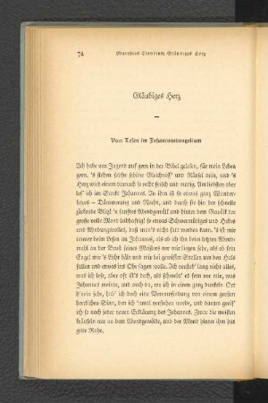 Gläubiges Herz