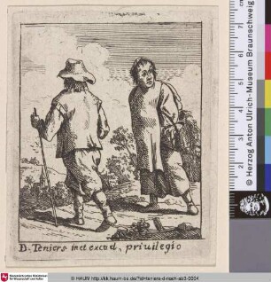 [Bauernpaar; Peasant-Couple]