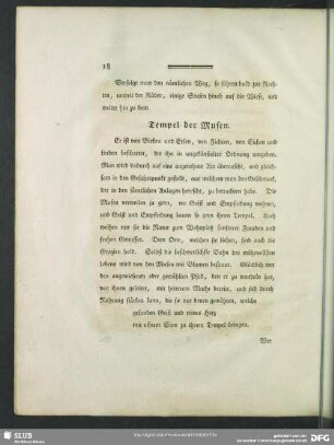 Tempel der Musen