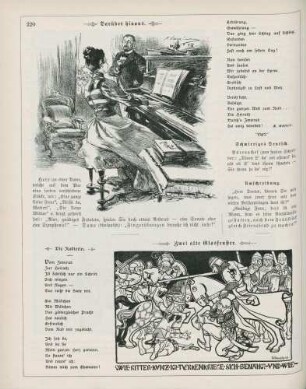 "Darüber hinaus" "Zwei alte Glasfenster"