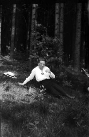 Rast im Walde