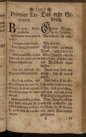 Troisième partie / Dritter Theil.