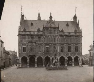 Rathaus, Bocholt: Fassade am Marktplatz