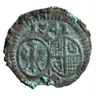 Fundmünze, Pfennig (einseitig), 1741