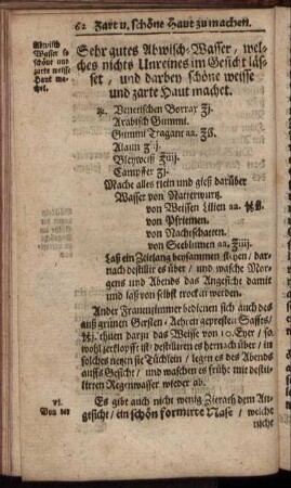 VI. Von der Nase und derer Mängeln