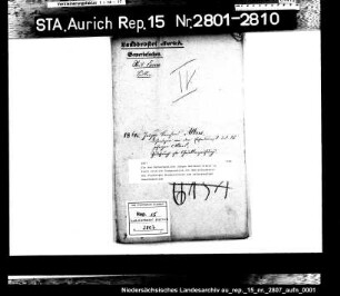 Die dem Bäckergesellen Jürgen Bernhard Albers in Esens erteilte Dispensation von dem Erfordernis des 25jährigen Mindestalters zum selbständigen Gewerbebetrieb