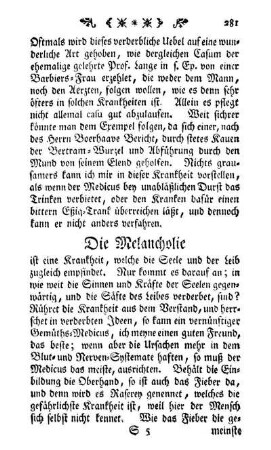 Die Melancholie