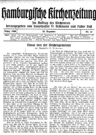 Etwas von der Kirchengemeinde
