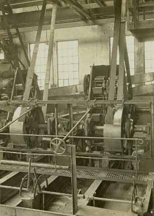 Oelsnitz/Erzgebirge. Gewerkschaft Deutschland. Kohlenwäsche, Setzmaschinengruppe