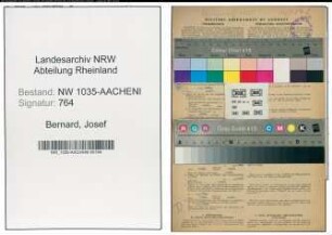 Entnazifizierung Josef Bernard , geb. 27.03.1888 (Buchhalter)