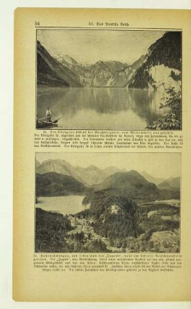 Hohenschwangau, von Osten (von der ,,Jugend", nahe am Schlosse Neuschwanstein) gesehen