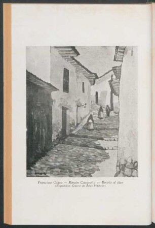 "Rincón Cuzqueño" - Boceto al óleo