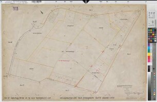 Herten (Herten), Umlegung Langenbochum, Teil III Bl.15 Herten Flur 32