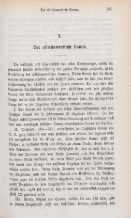 141-152 Der alttestamentliche Canon