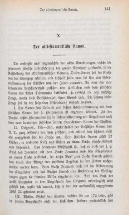 141-152 Der alttestamentliche Canon