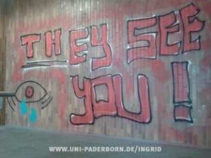 THEY SEE YOU!
