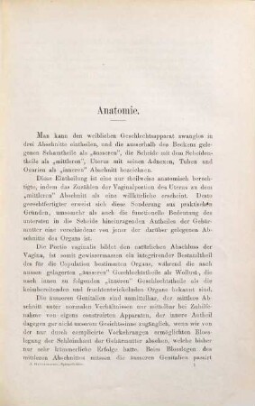 Spiegelbilder der gesunden und kranken Vaginalportion und Vagina, 1