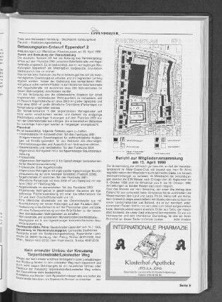 Bebauungsplan-Entwurf Eppendorf 2