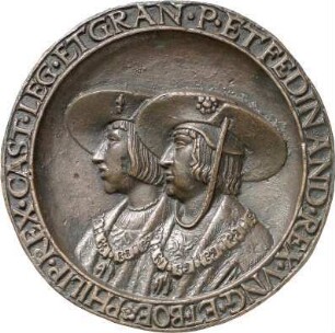 Umkreis Hans Schwarz bzw. Hans Daucher: Philipp der Schöne und Ferdinand (I.)