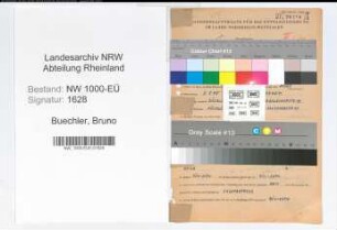 Entnazifizierung Bruno Buechler, geb. 08.08.1898 (Bauarbeiter)