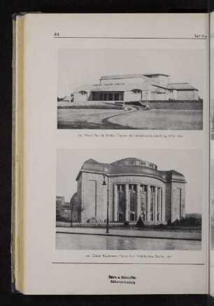 122. Theater der Werkbundausstellung, Köln. 1914