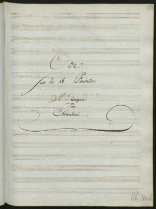 Ode sur le 18 fructidor; V (3), Coro, orch; F-Dur