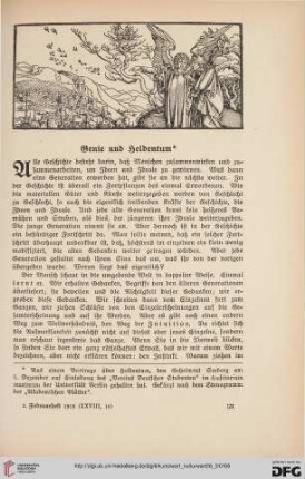 28: Genie und Heldentum