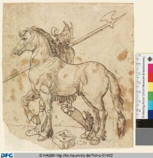 Das kleine Pferd mit dem Knecht