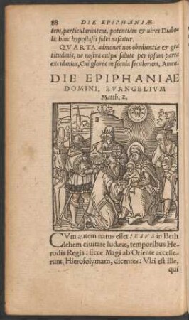 Die Epiphaniae Domini ...