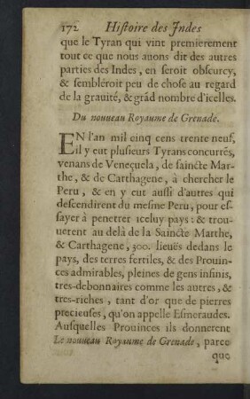 Du nouveau Royaume de Grenade.