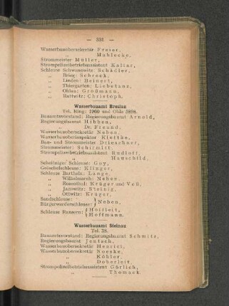 Wasserbauamt Breslau