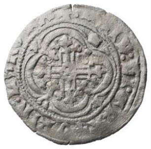 Fundmünze, Breiter Groschen, um 1364 - 1370