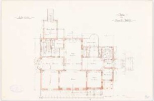 Villa Dr. Vattke, Berlin-Lichterfelde: Grundriss EG