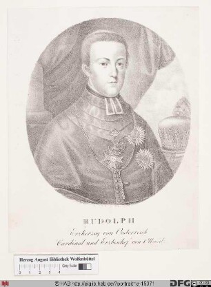 Bildnis Rudolf, Erzherzog von Österreich