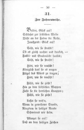 31. Brüder, Glück auf!