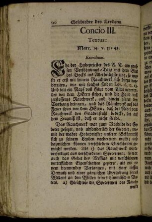 Concio III. Textus: Marc 14. v. 35 - 42.