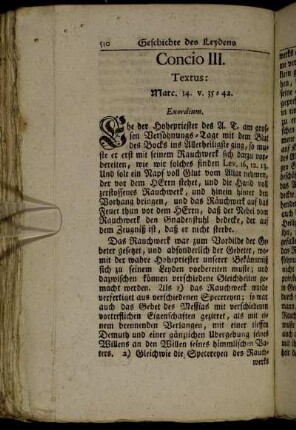 Concio III. Textus: Marc 14. v. 35 - 42.