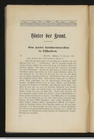 Hinter der Front