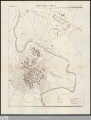 Stadtplan Von Deraa