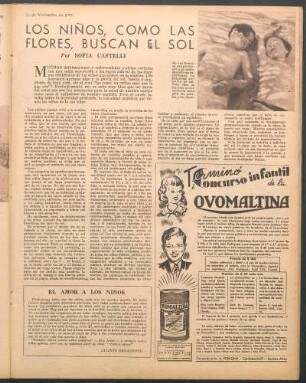 El amor a los niños